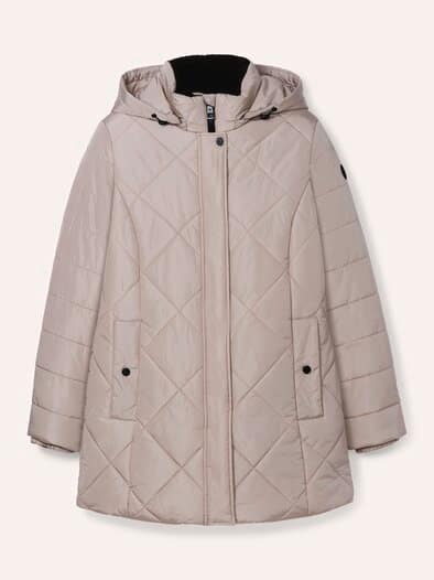 Wasserdichte Thermo Jacke Kiesel