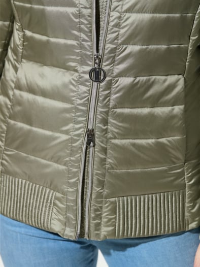 Leichtsteppjacke Komfort Khaki