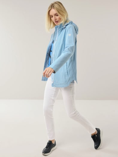 Sommerjacke Baumwolltouch Skyblue