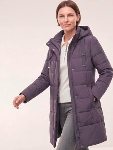 Steppmantel Thermozone Mauve
