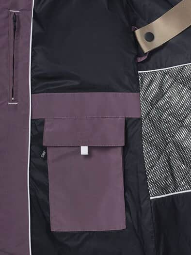 Steppmantel Thermozone Mauve