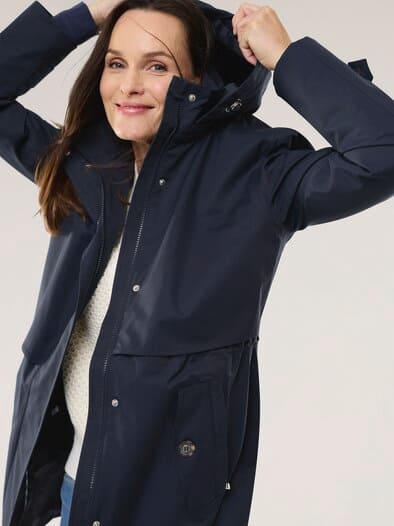 Aquastop Trench Nachtblau