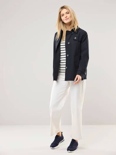 Trenchjacke Nachtblau