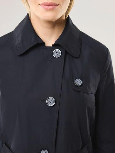 Trenchjacke Nachtblau