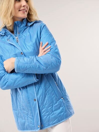 Aquastop Stepp Parka Meerblau