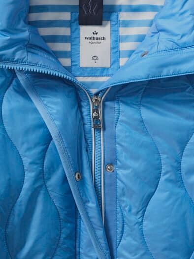 Aquastop Stepp Parka Meerblau