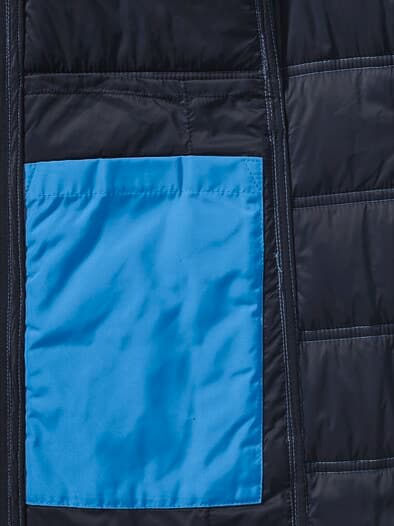 Leichte Steppjacke Meerblau