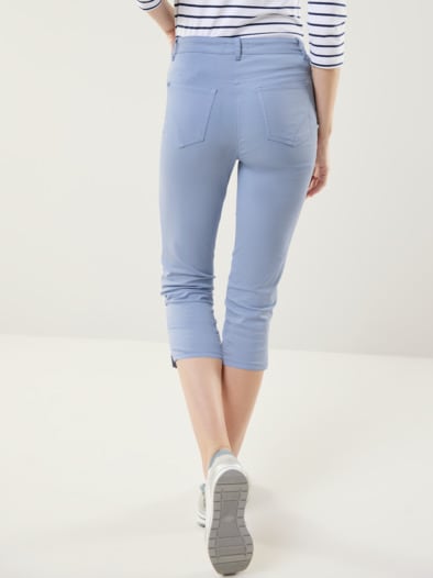 Baumwoll-Capri Supersoft Skyblue