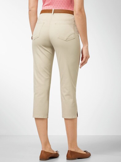 Baumwoll-Capri Supersoft Sand