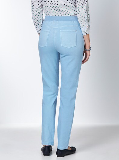 Schlupfhose Jerseybund Skyblue