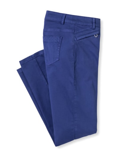 Powerstretch-Baumwollhose Ultramarine