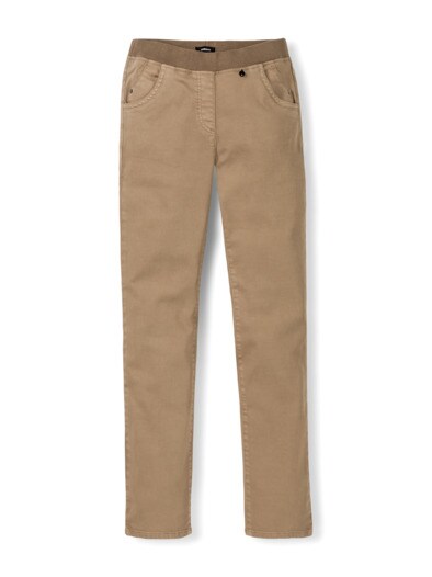 Schlupfhose Jerseybund Caramel
