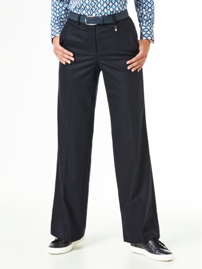 Edel-Cashmere Marlenehose Edel-Cashmere Marlenehose