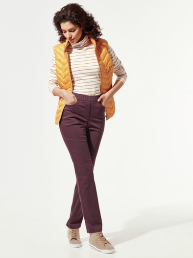 Thermo-Extraglatt Baumwollhose Barolo