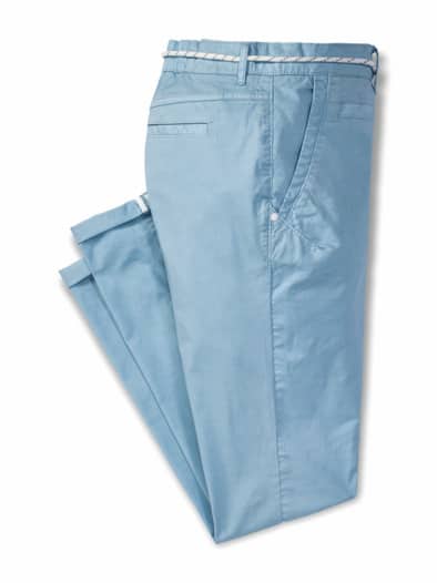 Soft-Cotton Chino Skyblue