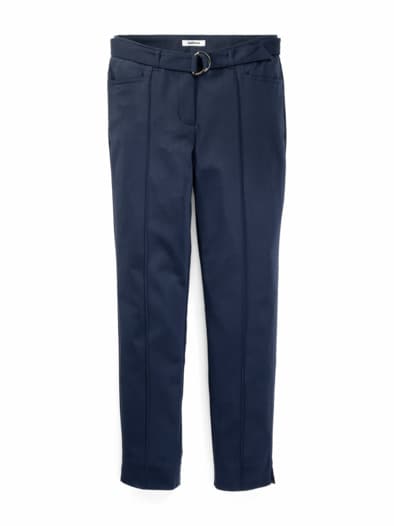 7/8-Bi-Stretch Cityhose Marine