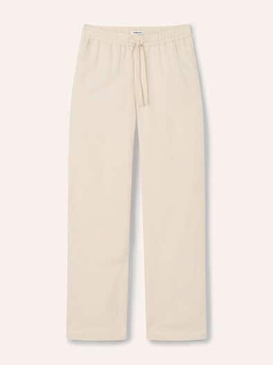 Marlenehose Leinenmix Natur