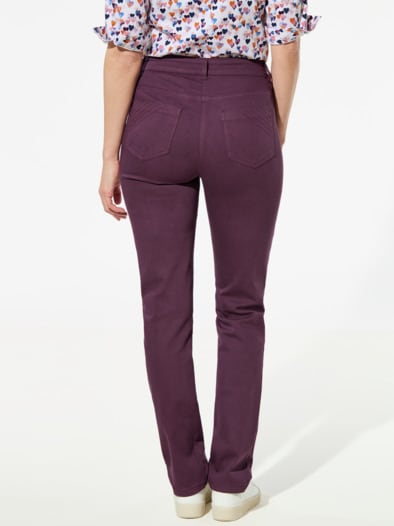 Powerstretch-Baumwollhose Cassis