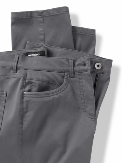 Extraglatt Baumwollhose Feminine F Anthrazit