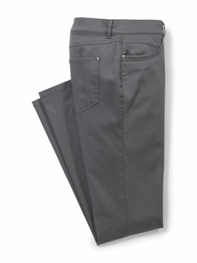 Extraglatt Baumwollhose Feminine F Anthrazit