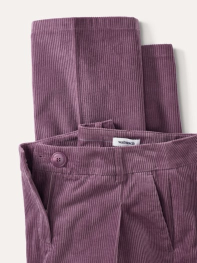 Premium Marlene Cordhose Mauve