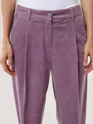Premium Marlene Cordhose Mauve