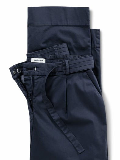 Extraleicht Baumwoll Culotte Marine