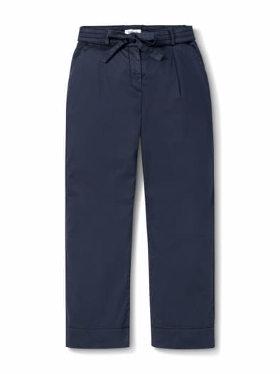 Extraleicht Baumwoll Culotte Marine