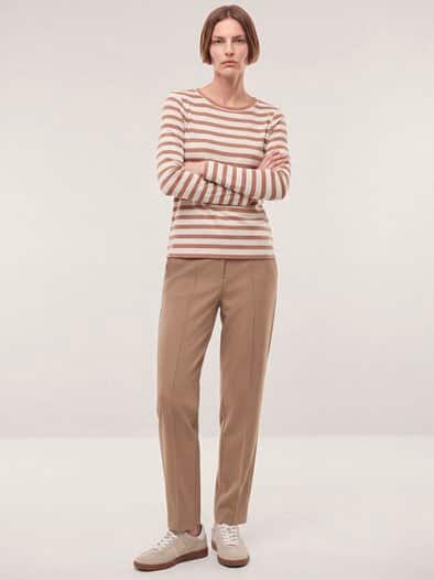 Premium Kofferhose Praline