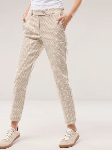 Kombi Jacquardhose Sand