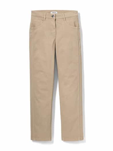 7/8-Baumwollhose Figurwunder FF Safaribeige