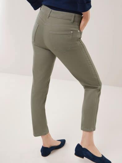 7/8-Baumwollhose Figurwunder FF Khaki