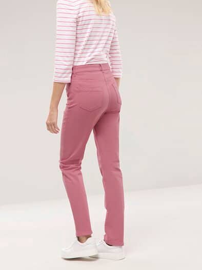 Powerstretch-Baumwollhose Rosenholz