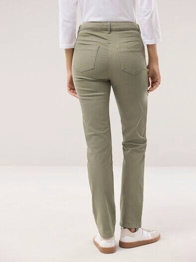 Powerstretch-Baumwollhose Khaki
