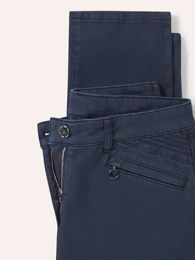 Powerstretch-Baumwollhose Nachtblau