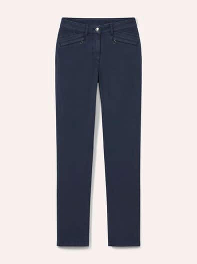 Powerstretch-Baumwollhose Nachtblau