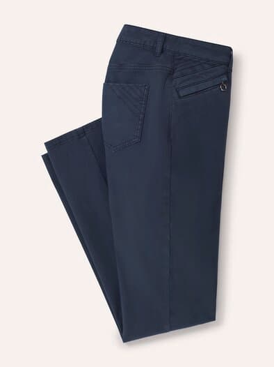 Powerstretch-Baumwollhose Nachtblau