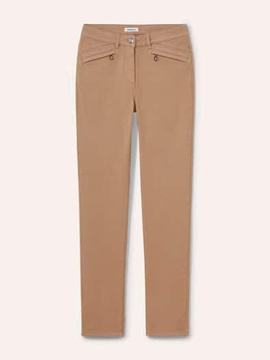 Powerstretch-Baumwollhose Praline