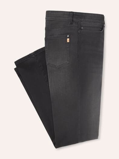 Thermo Jeans aus Joggdenim Black