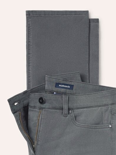 Thermo Jeans aus Joggdenim Grey