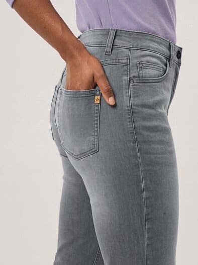 Thermo Jeans aus Joggdenim Grey