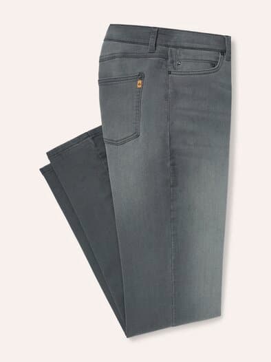 Thermo Jeans aus Joggdenim Grey