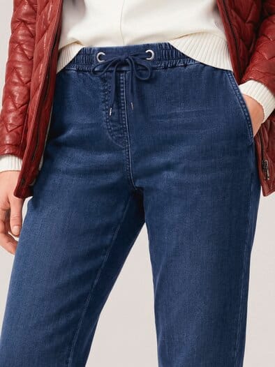 Jogger Jeans Blue Stoned
