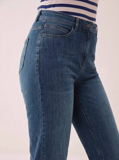 Barrel Jeans Blue Stoned