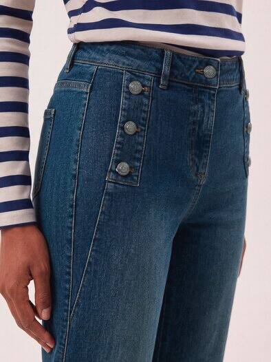 Sailor Marlene Jeans Blue Stoned