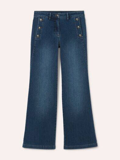 Sailor Marlene Jeans Blue Stoned