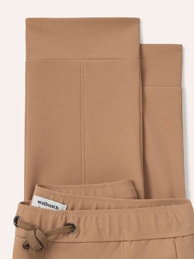 Jogpant aus Strukturjersey Praline