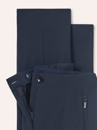 Hose aus Thermojersey Nachtblau