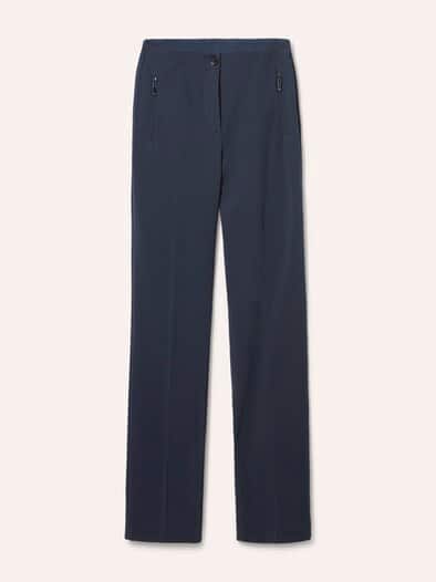 Hose aus Thermojersey Nachtblau