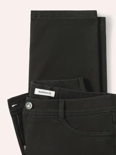 2-in-1-Extraglatt-Thermohose Schwarz